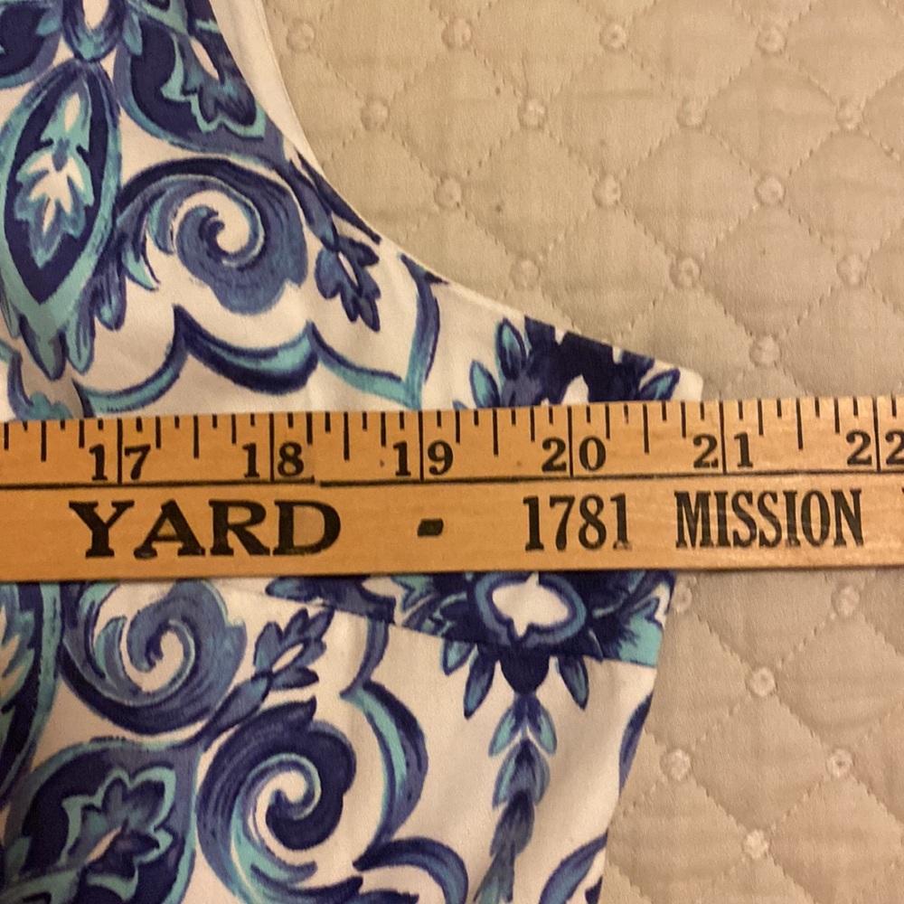 Blue and White Talbots sundress - Picture 5 of 10